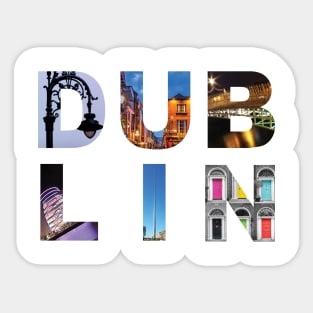 Dublin Sticker